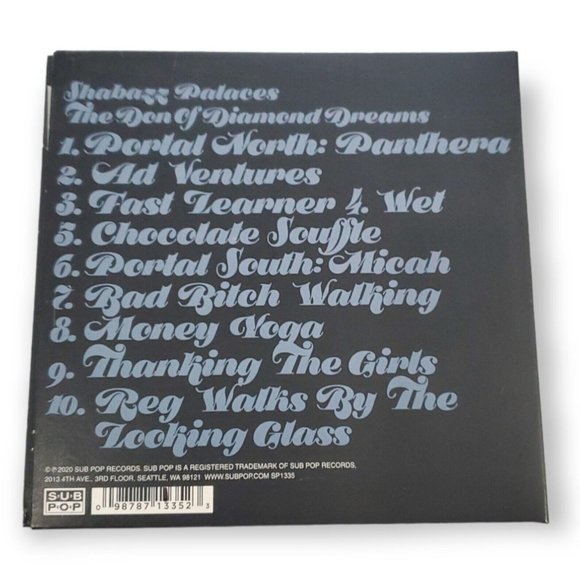 Shabazz Palaces - Don‎ Of Diamond Dreams Promotional [2020 Promotional CD] - Picture 2 of 3